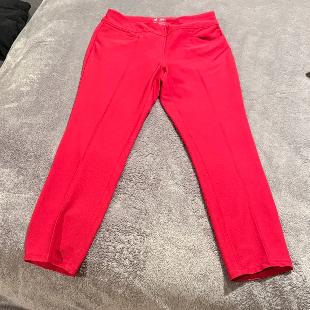 Vibrant Red Pants